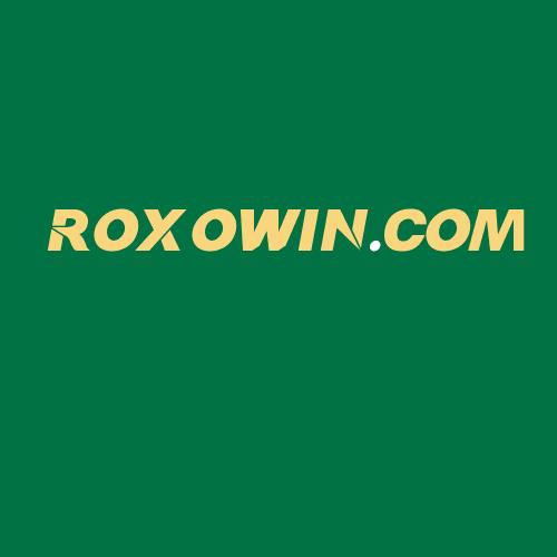 Logo da ROXOWIN